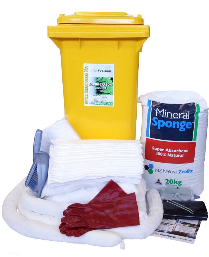 120L Spill Kit Wheelie Bin<br>222-465-217-001